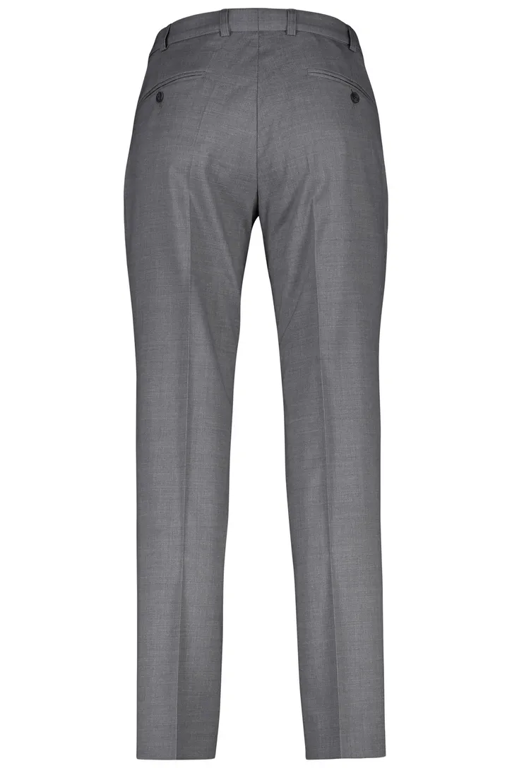 M.E.N.S. pantalon Madrid U wol lichtgrijs