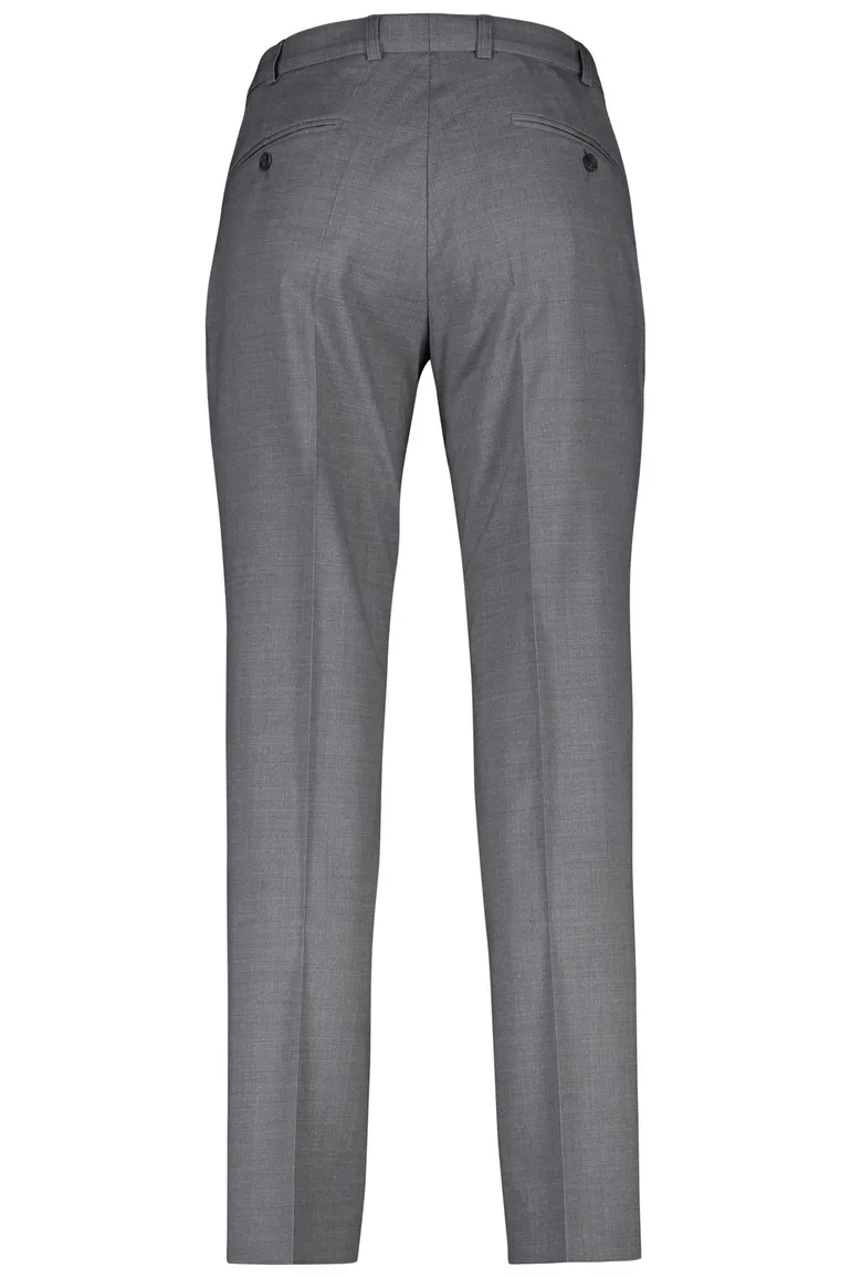 M.E.N.S. pantalon Madrid U wol lichtgrijs