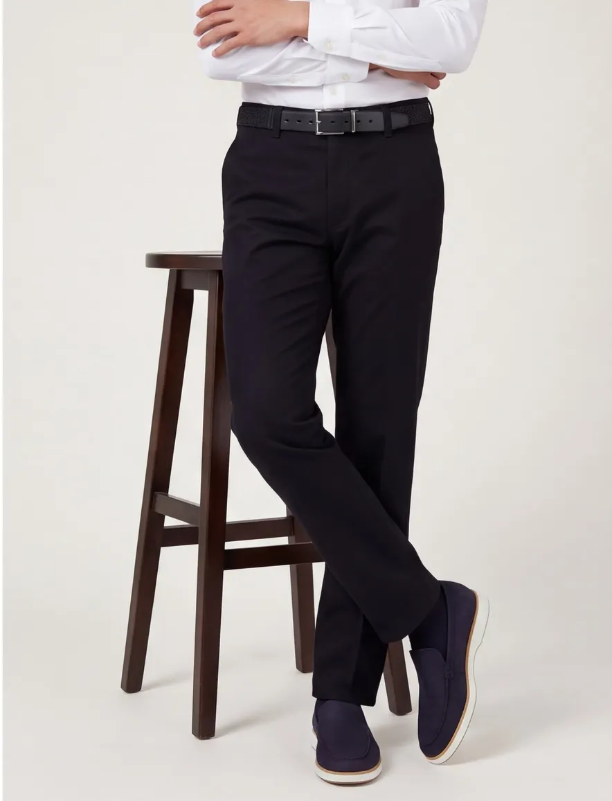 M.E.N.S. pantalon Madrid navy katoen