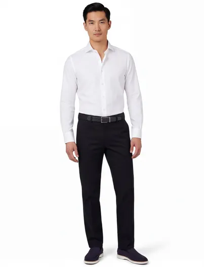 M.E.N.S. M.E.N.S. pantalon Madrid navy katoen