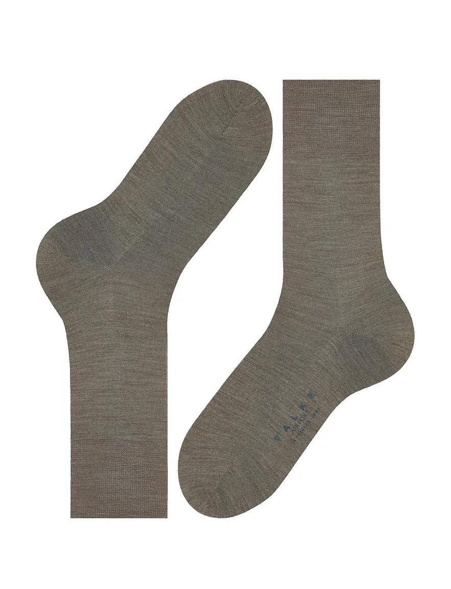 Falke Airport sokken beige gemeleerd