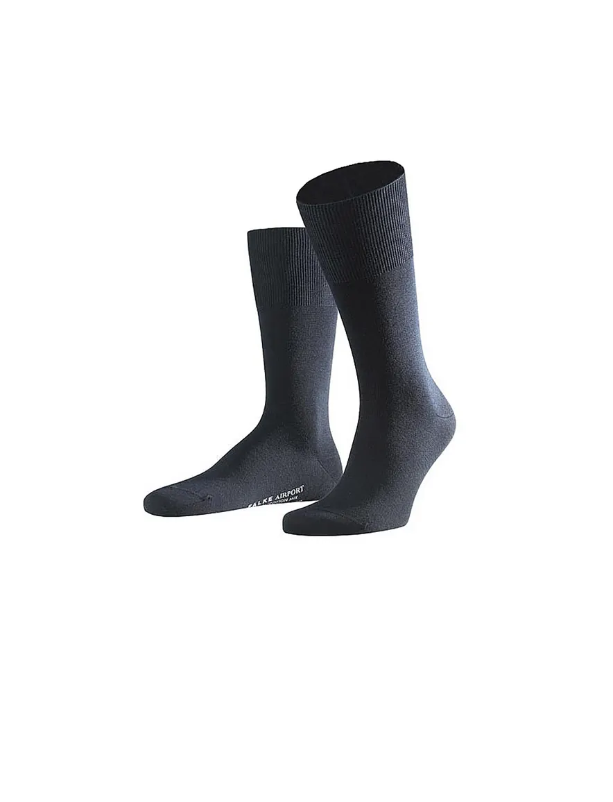 Falke Airport sokken donkerblauw