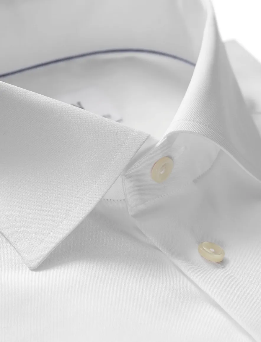 Eton Contemporary Fit overhemd wit twill