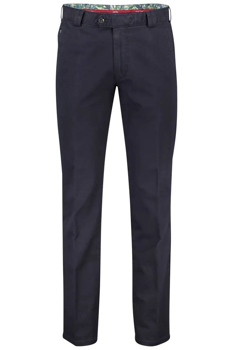 Meyer broek Roma donkerblauw