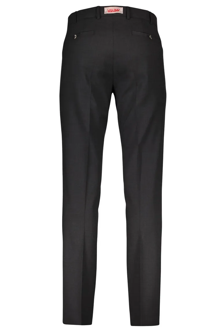 Meyer broek Roma wol stretch antraciet