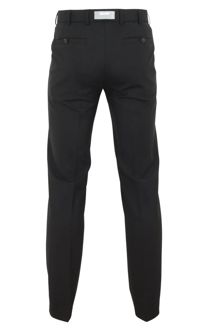 Meyer broek Roma zwart wol