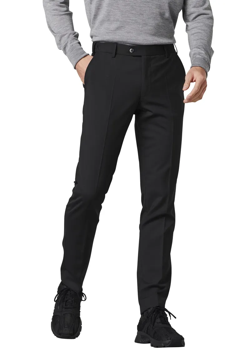 Meyer broek Roma wol stretch zwart