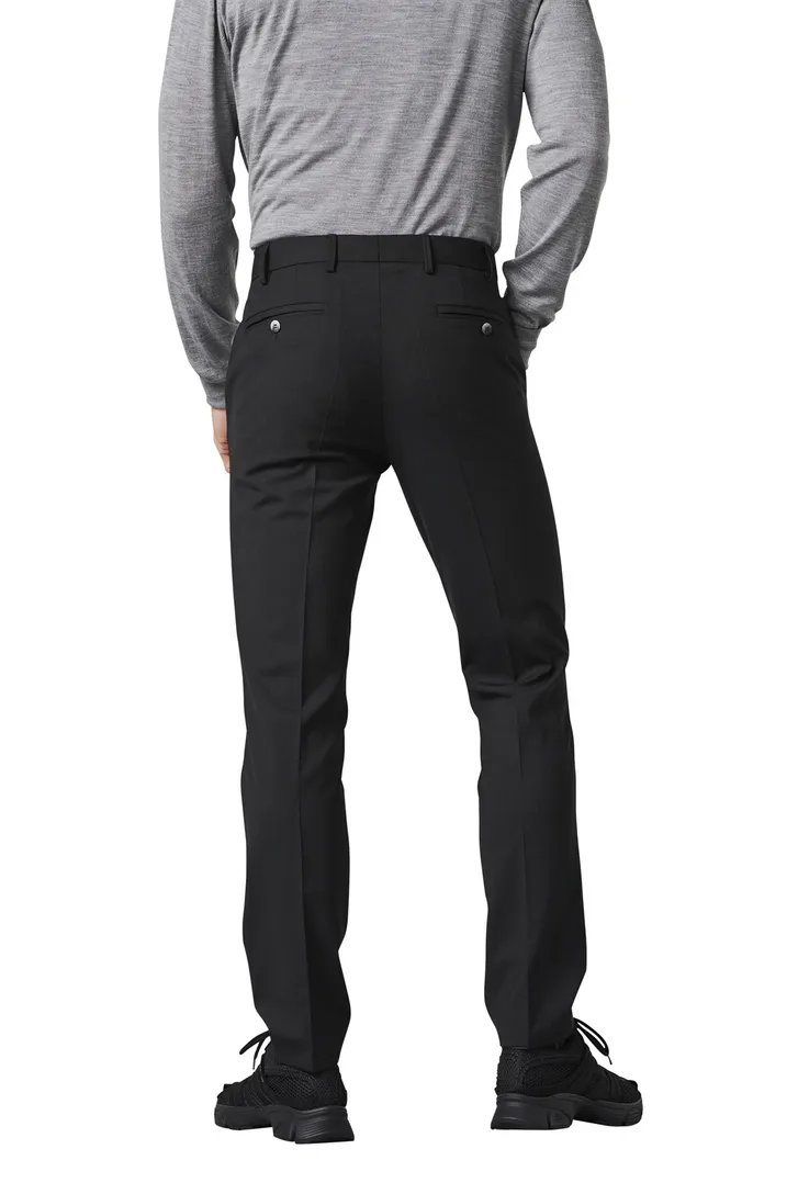 Meyer broek Roma zwart wol