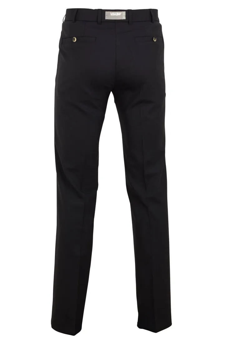 Meyer broek Roma marineblauw wol