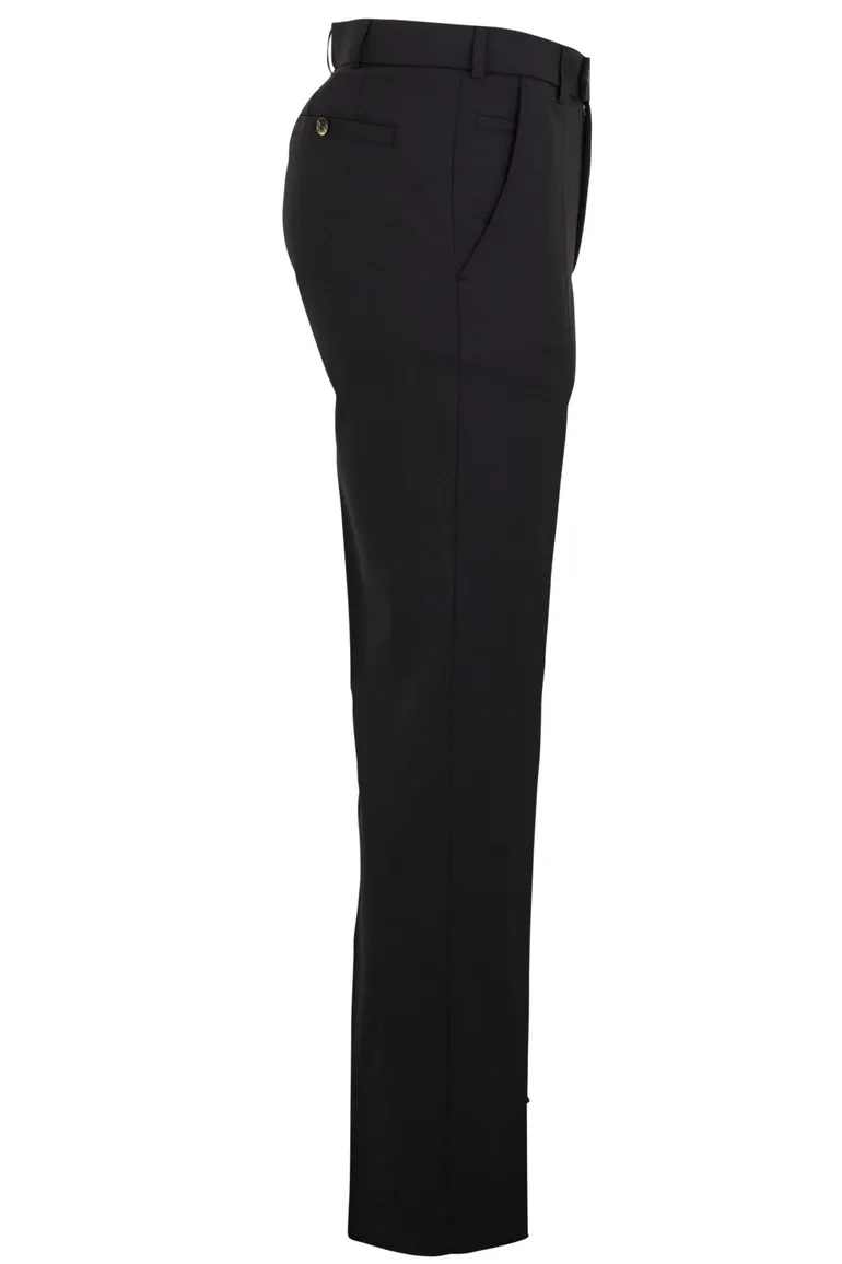 Meyer broek Roma wol stretch donker blauw