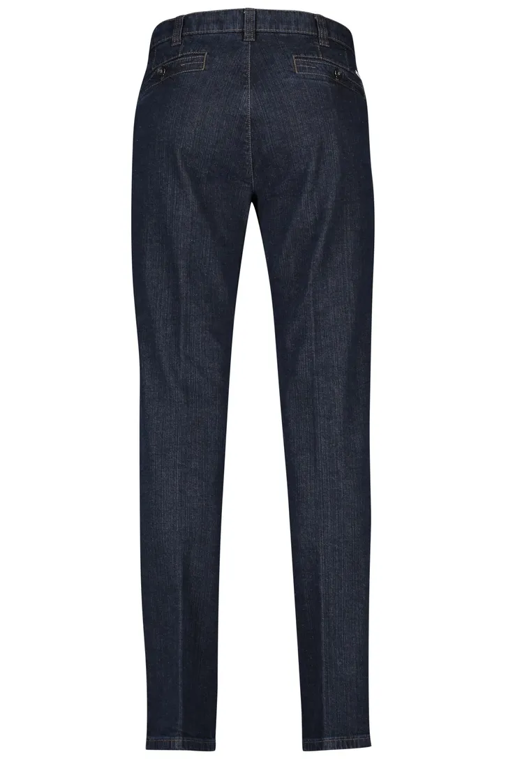Meyer jeans Diego donkerblauw stretch