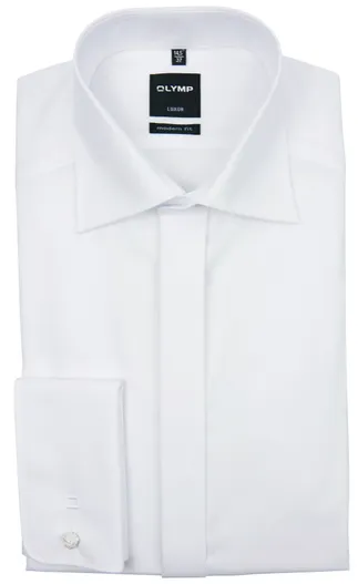 Olymp Smokingoverhemd Olymp modern fit dubbele manchet