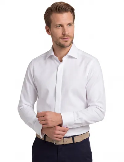 Olymp Smokingoverhemd Olymp modern fit dubbele manchet