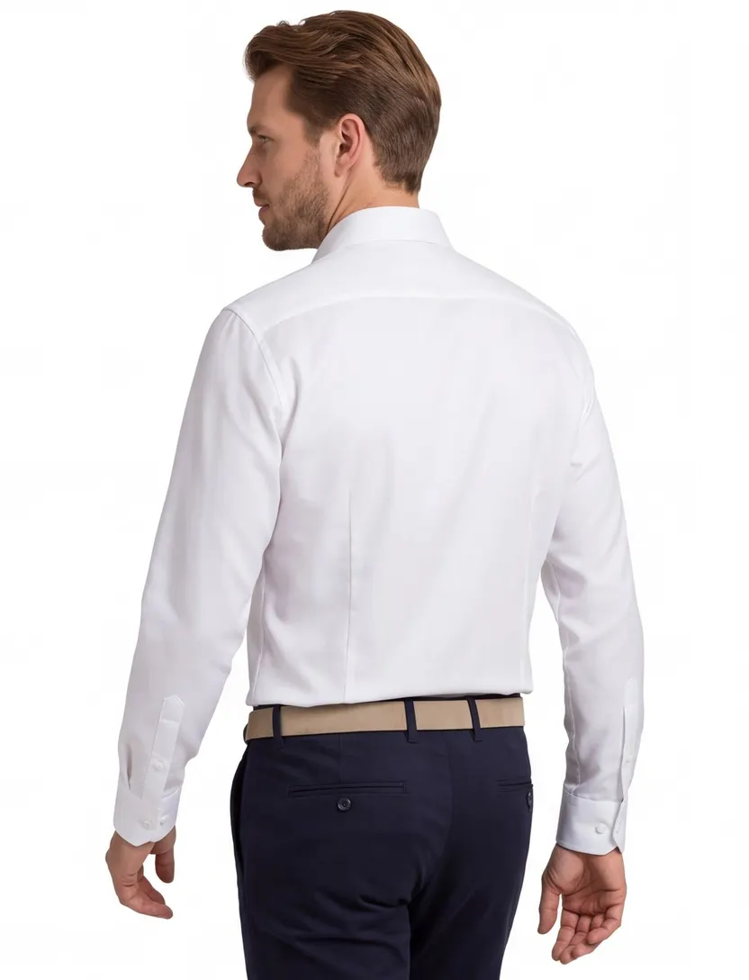 Olymp smoking overhemd modern fit wit