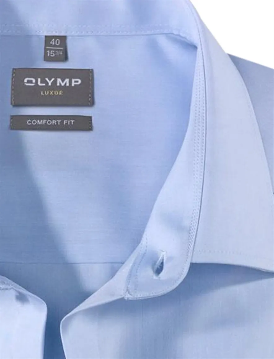 Olymp Luxor Comfort Fit business overhemd lichtblauw