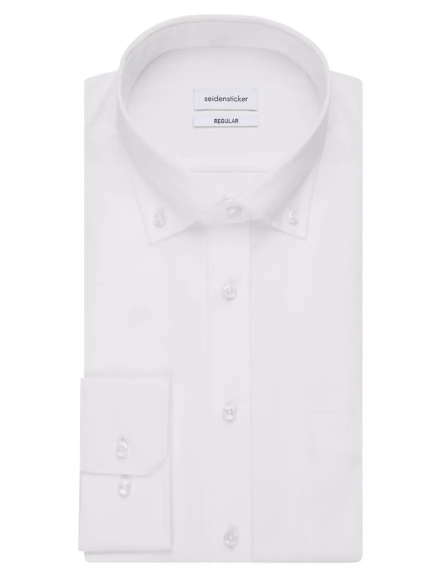 Seidensticker Splendesto overhemd wit button down