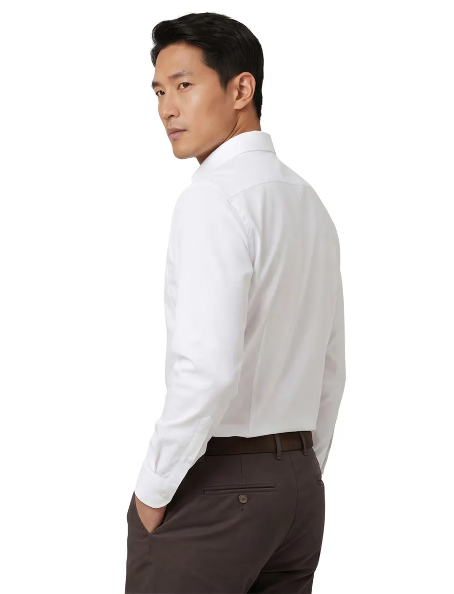 Seidensticker Splendesto overhemd wit button down