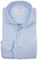 Profuomo overhemd mouwlengte 7 lichtblauw effen katoen slim fit