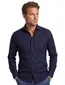 Profuomo zwart overhemd strijkvrij slim fit