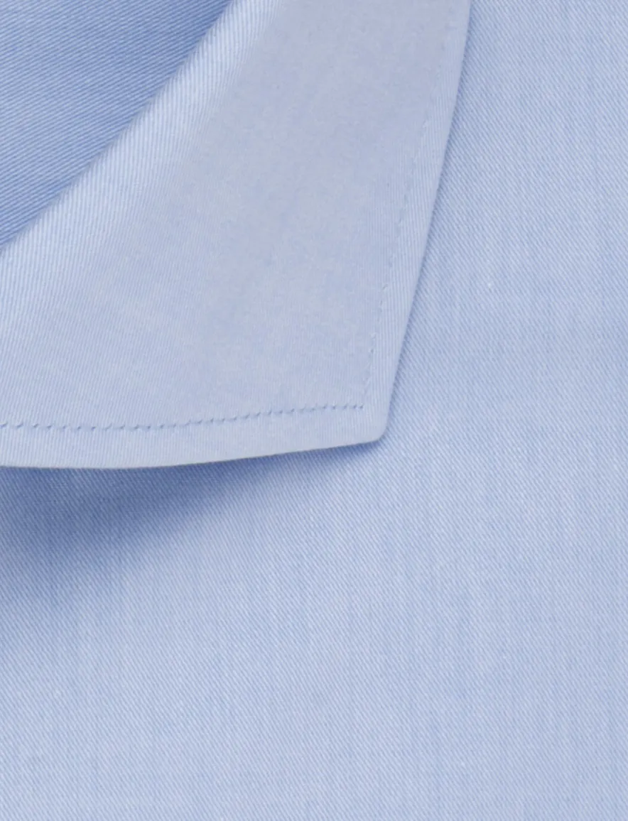 overhemd mouwlengte 7 lichtblauw Profuomo Slim Fit
