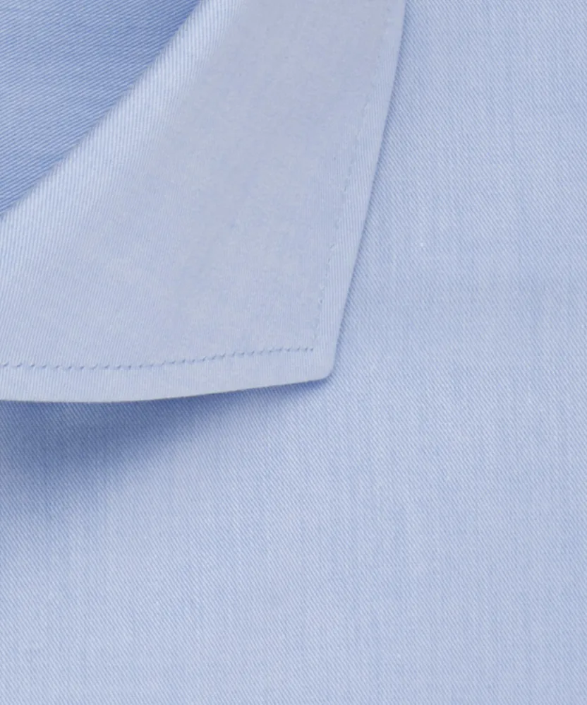 overhemd mouwlengte 7 Profuomo Slim Fit lichtblauw