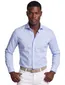 overhemd mouwlengte 7 Profuomo Slim Fit lichtblauw