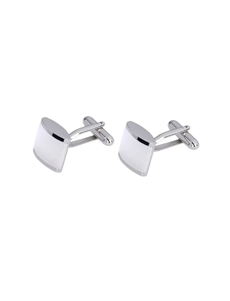Profuomo manchetknopen catseye wit