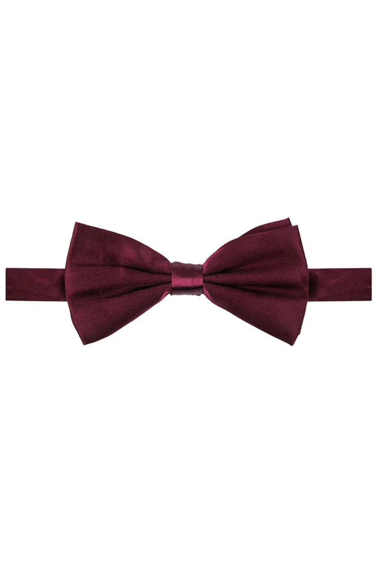 Michaelis zijde strik bordeaux