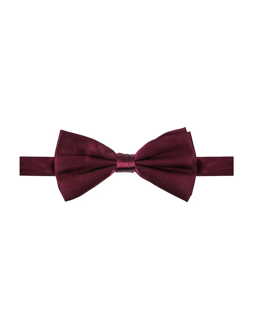 Michaelis zijde strik bordeaux