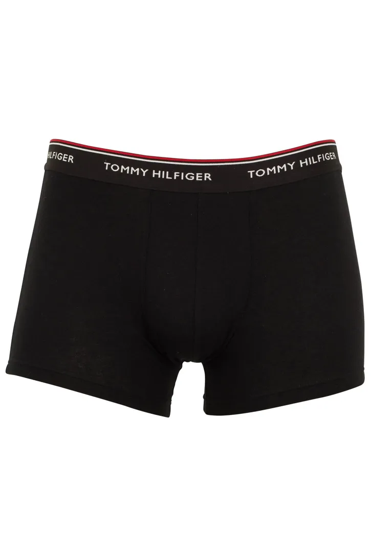 Tommy Hilfiger boxershort 3-pack koolzwart