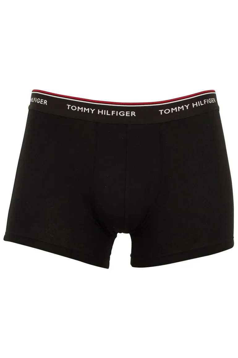 Tommy Hilfiger boxershort zwart wit en grijs katoen