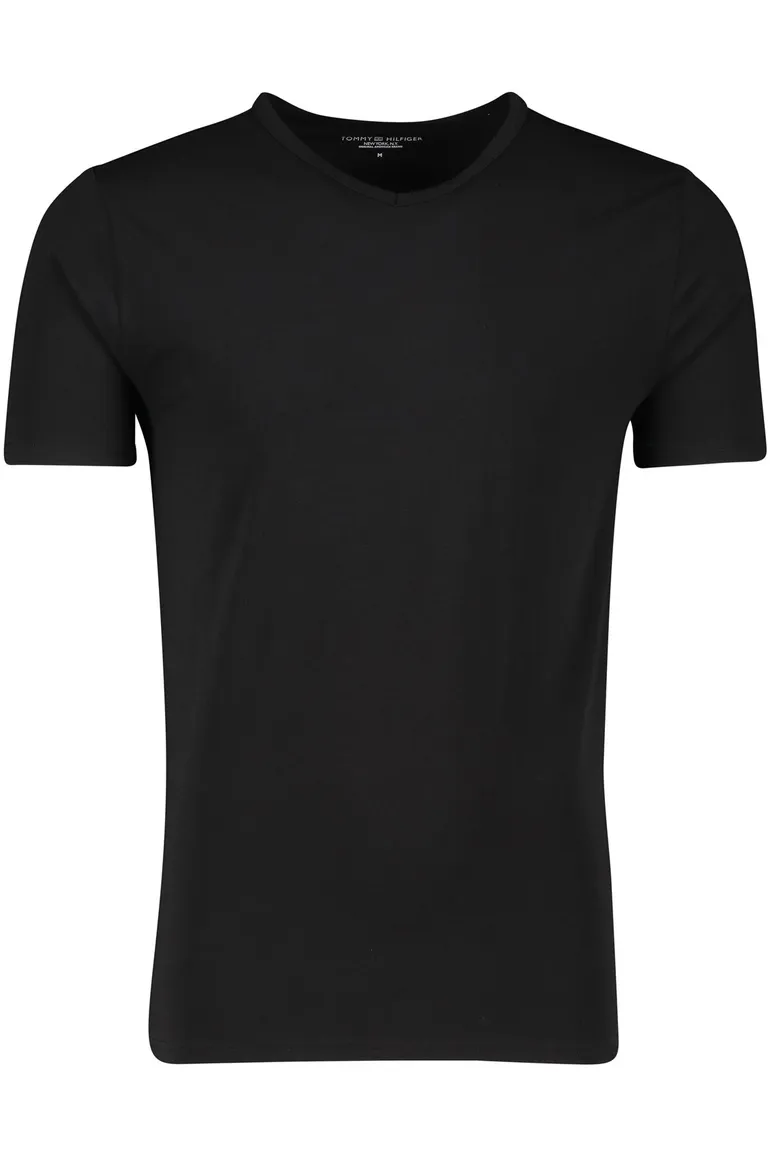 Tommy Hilfiger 3-pack t-shirt zwart katoen korte mouw