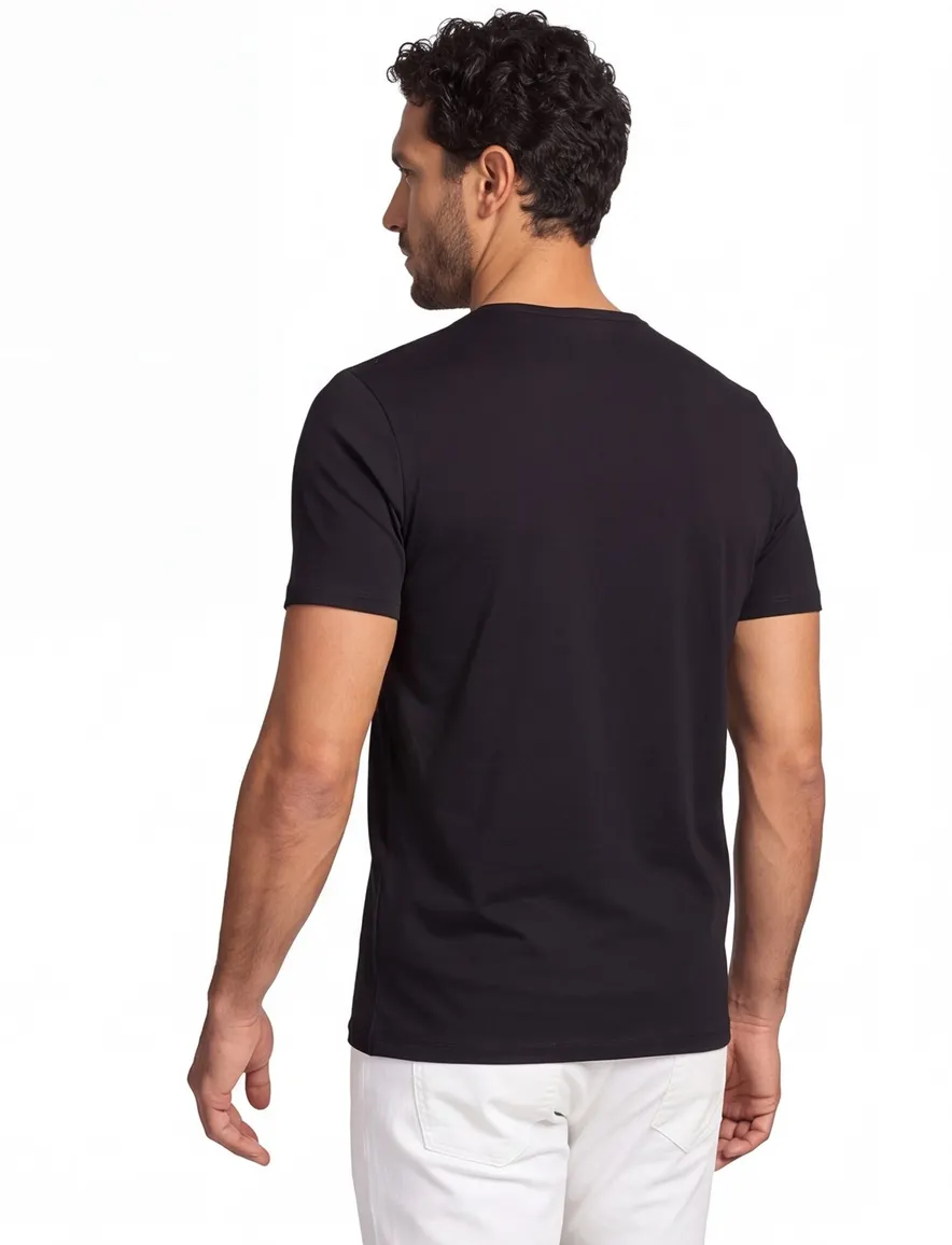 Tommy Hilfiger 3-pack t-shirt zwart