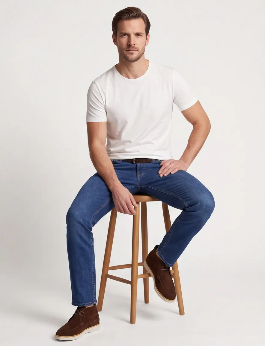Tommy Hilfiger katoenen ronde hals t-shirt wit 3-pack
