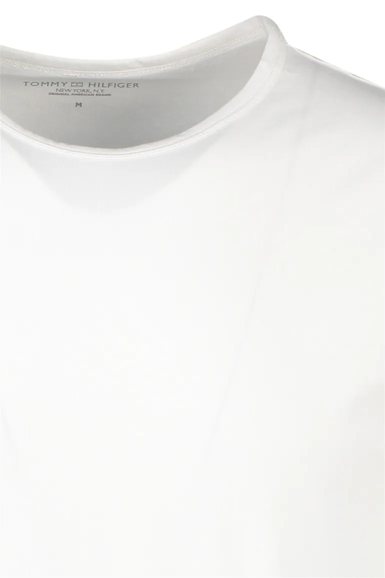 Tommy Hilfiger katoenen ronde hals t-shirt wit 3-pack