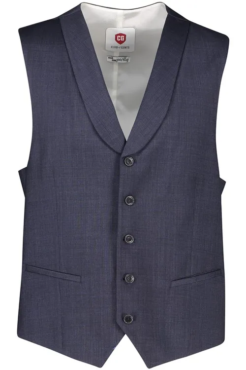 gilet Carl Gross donkerblauw