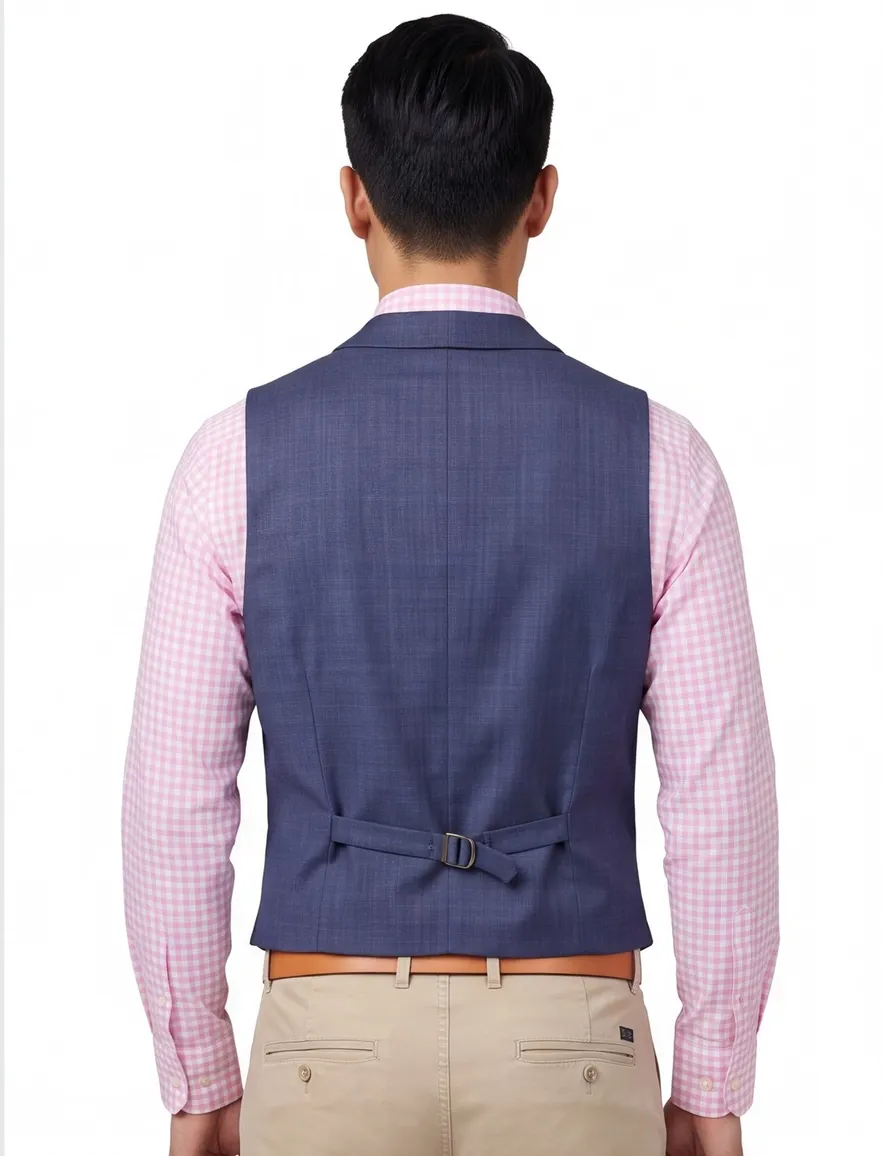 gilet donkerblauw Carl Gross