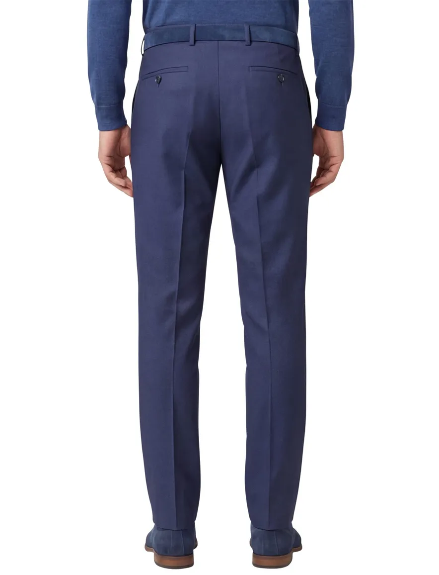 Club of Gents pantalon mix en match donkerblauw effen slim fit