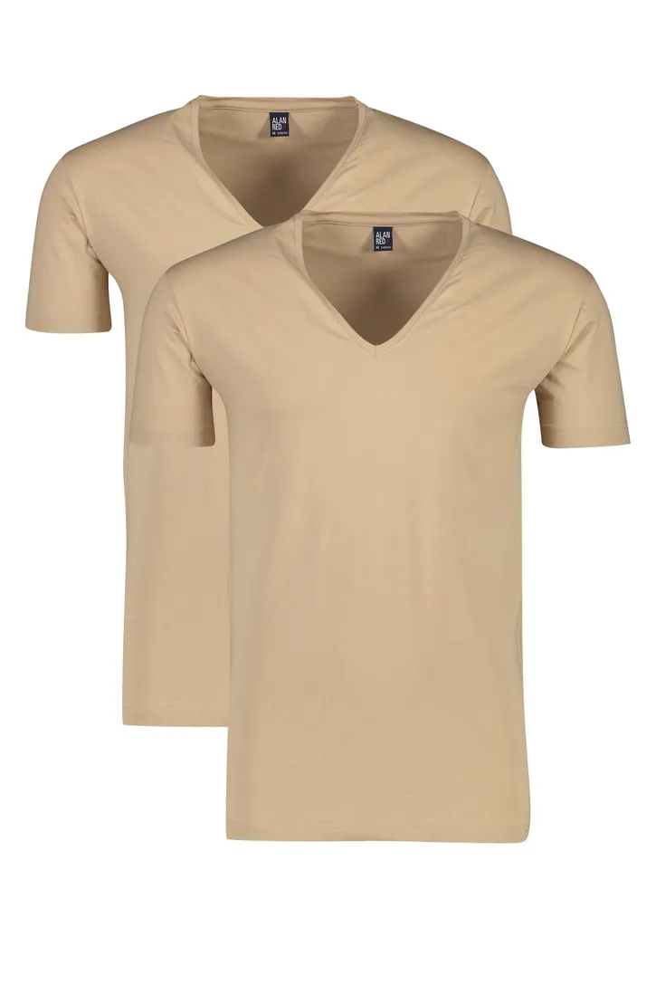 Ondershirt Alan Red Nov extra slanke fit wit