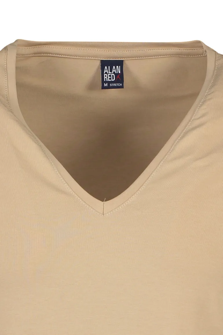 Alan Red Nov ondershirt wit