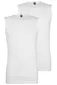Alan Red singlet Minto wit 2-pack