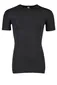 Alan Red Bilbao t-shirt zwart effen katoen