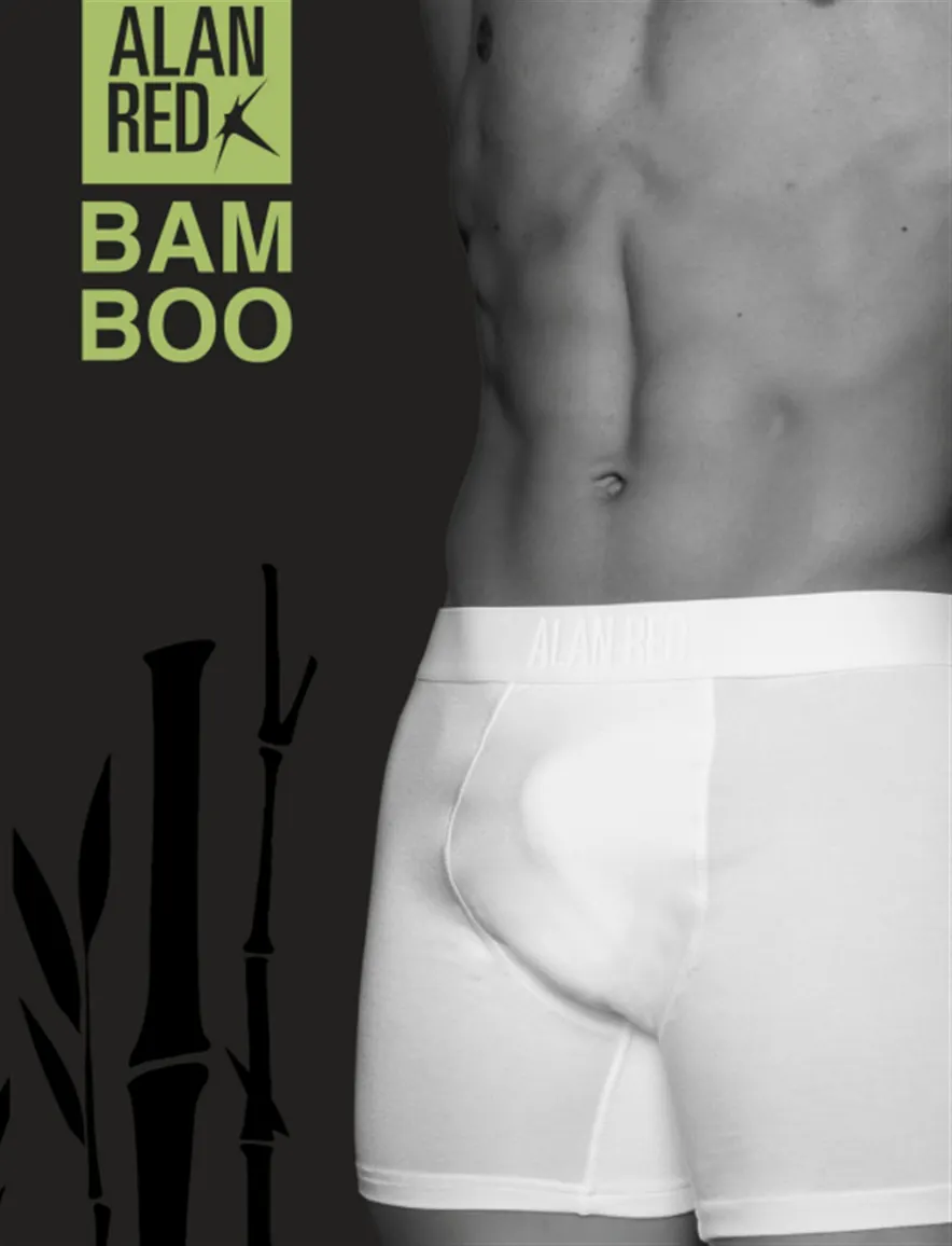 Zwarte boxershort Alan Red bamboe