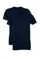 Alan Red Virgina t-shirt donkerblauw effen katoen 2-pack