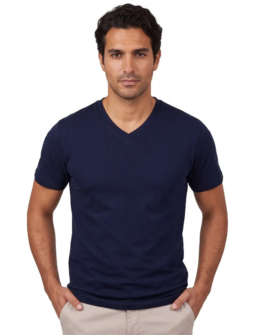 Alan Red T-shirt West Virginia navy 2-pack