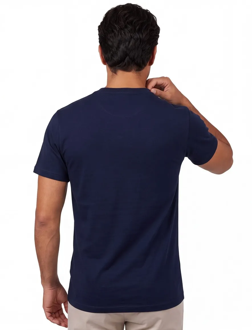 Alan Red T-shirt West Virginia navy 2-pack