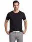 Alan Red T-shirt effen katoen zwart 2-pack