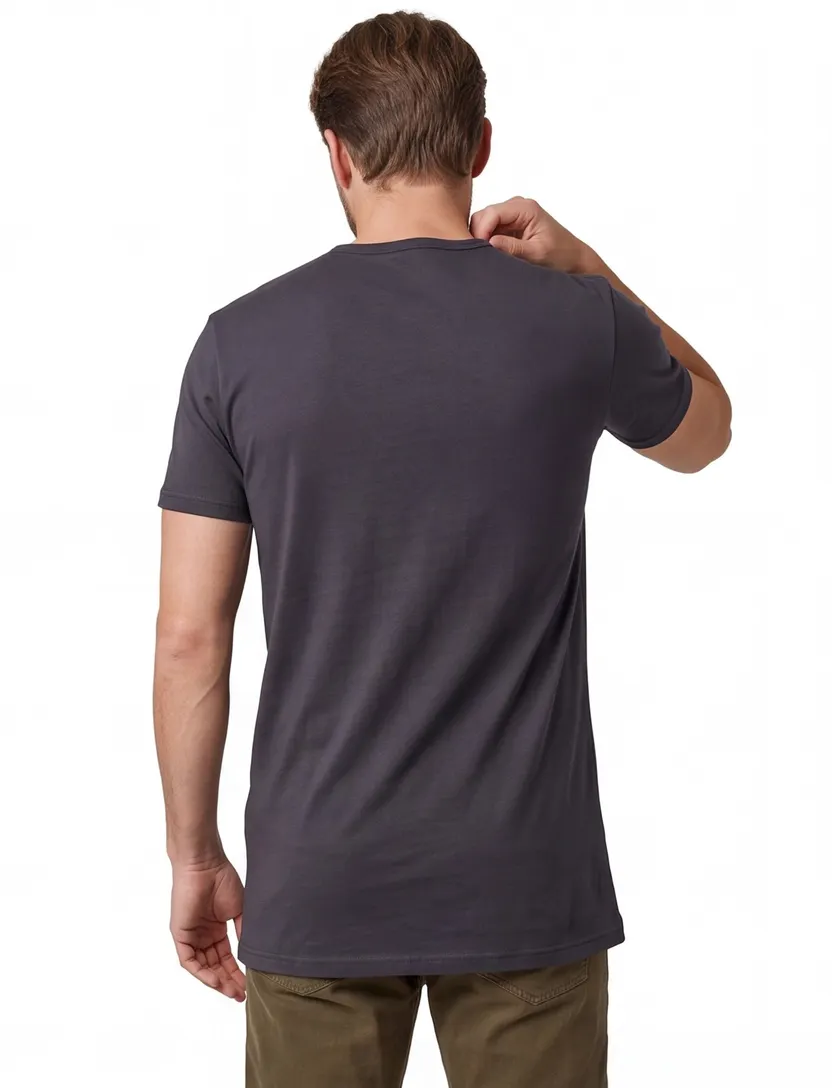 Alan Red Derby T-shirt 2-pack extra lang