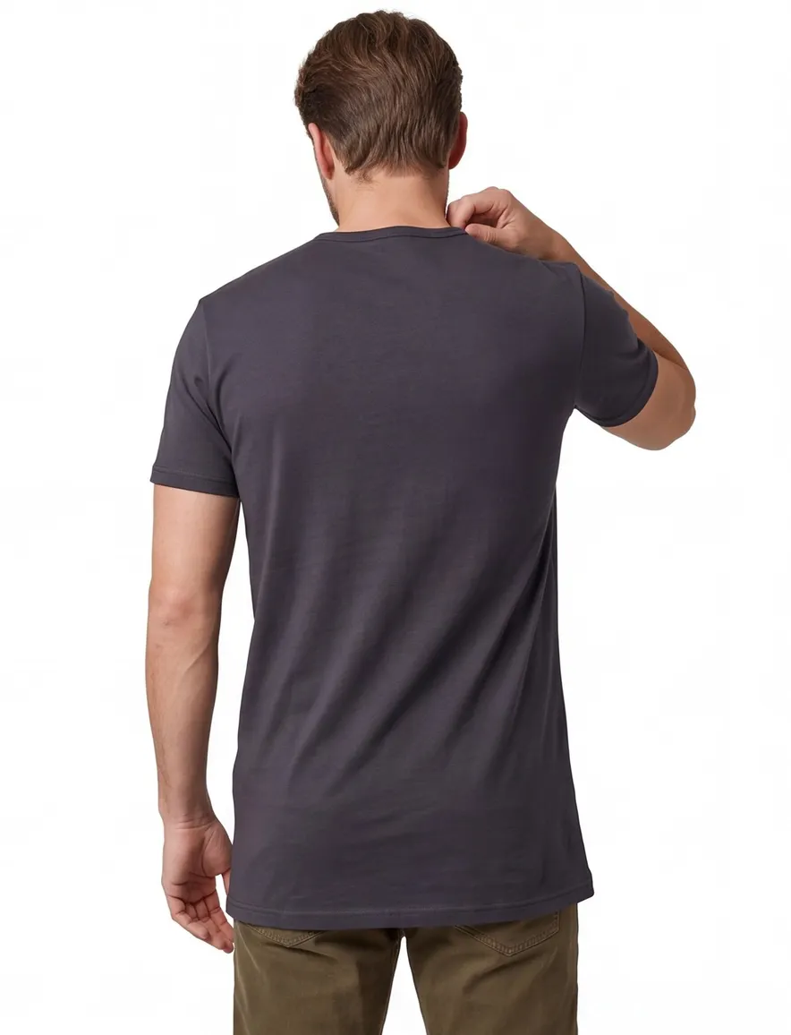 Alan Red T-shirt 2-pack derby extra lang