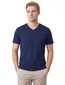 Alan Red T-shirt donkerblauw effen katoen 2-pack